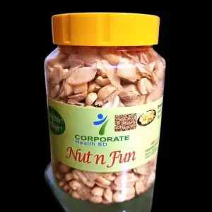 Nut n Fun (Peanut + Dry Coconut) | বাদাম + নারিকেল চিড়া