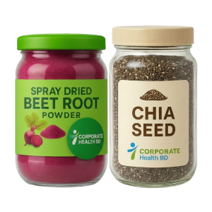 Corporate Booster Combo (Beetroot Powder + Chia Seed) | বিটরুট + চিয়া সিড